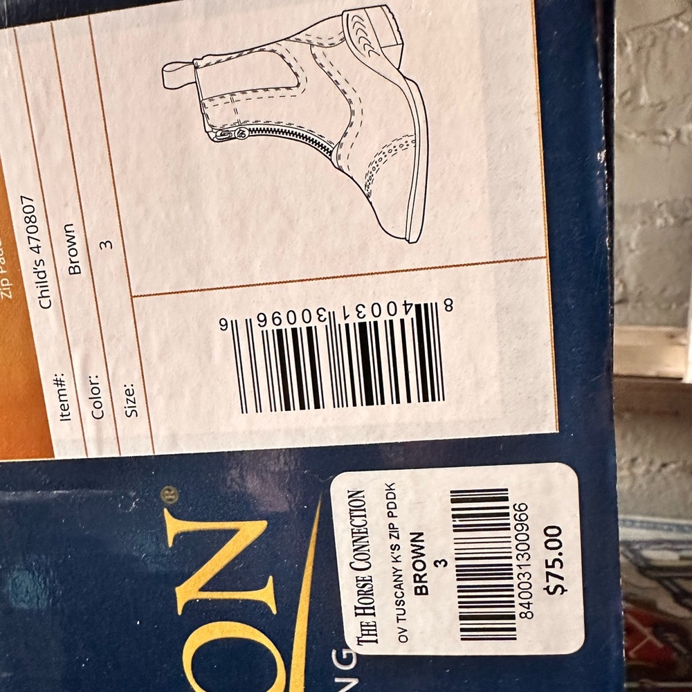 Horse riding  Kids Brown Boots